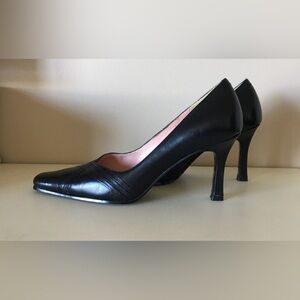 Roberto Vianni black leather shoes